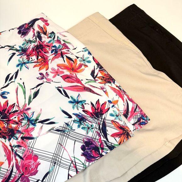 Lot of 3 Pickleball Tennis Golf Lady Hagen Multicolor Skorts Size 2 - Picture 2 of 13